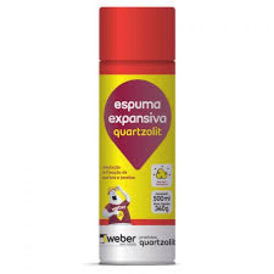 Imagem de Espuma Expansiva 500ML Quartzolit