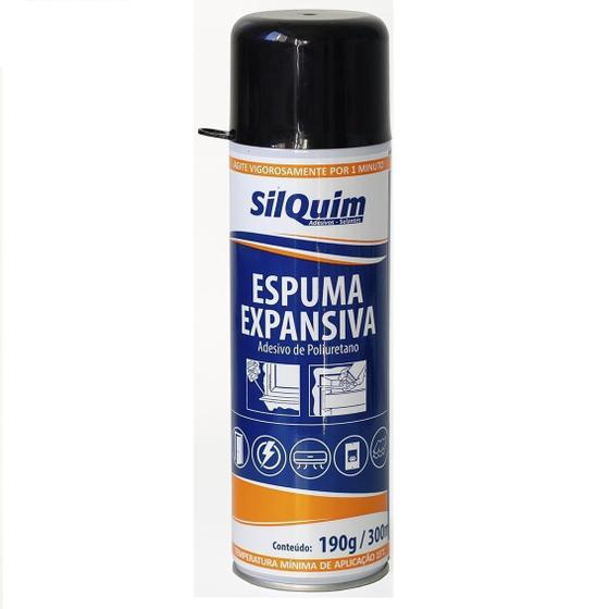 Imagem de Espuma Expansiva Silfoam 190g 300ml - Silquim