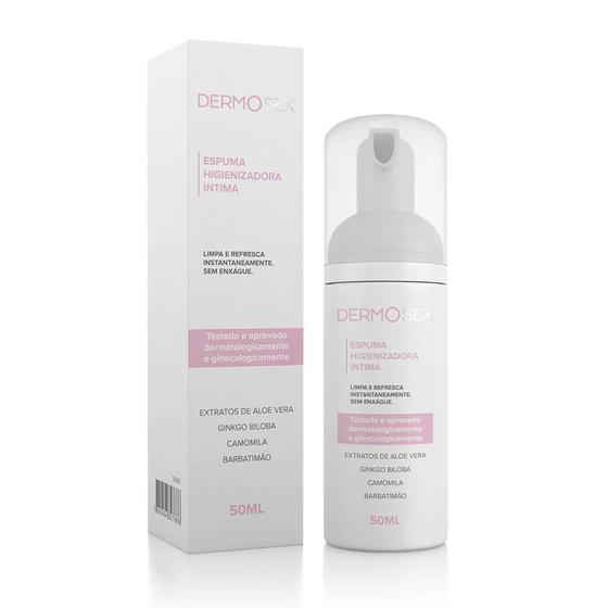 Imagem de Espuma Higienizadora Íntima Dermosex - 50 ml