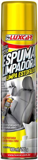 Imagem de Espuma Limpa Estofados Luxcar 400ml