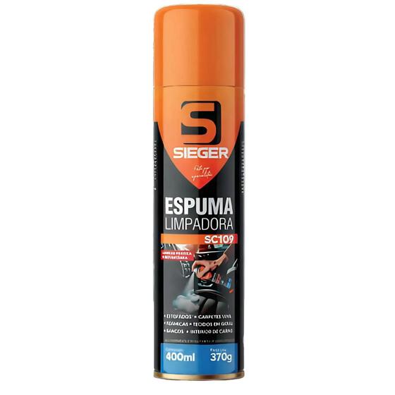 Imagem de Espuma Limpadora Sieger SC109 400ml 370g