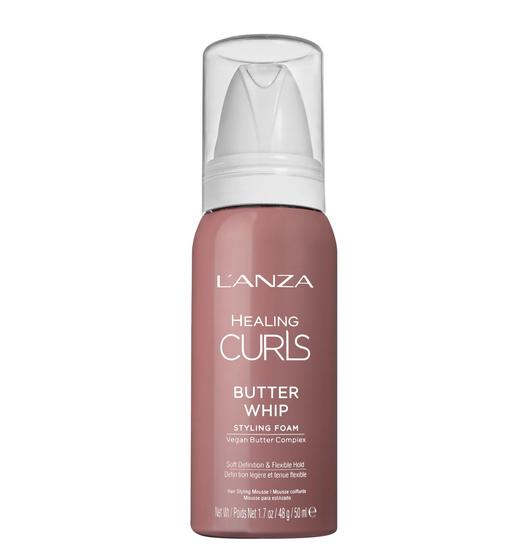 Imagem de Espuma Modeladora L'ANZA Healing Curls Butter Whip para Cabelos Cacheados