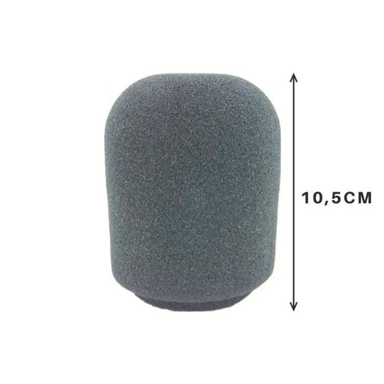 Imagem de Espuma para Microfone de Estúdio AK60 Em Poliester Preto