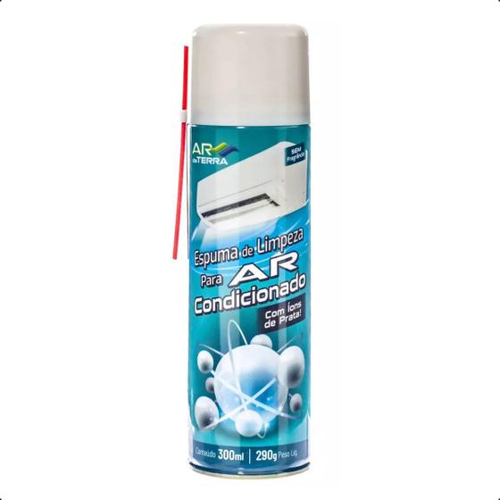Imagem de Espuma Spray Para Limpeza Ar Condicionado Sem Cheiro 300ml
