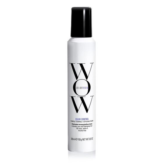 Imagem de Espuma Tonificante Color Wow Color Control Purple para Cabelos Loiros