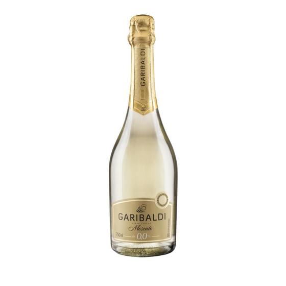 Espumante Branco Garibaldi Moscato Zero Álcool 750ml