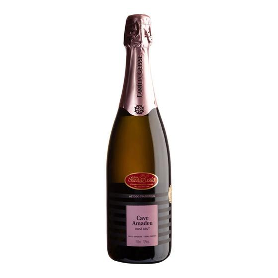 Imagem de Espumante Cave Geisse Amadeu Brut Rose Brasil 750ml