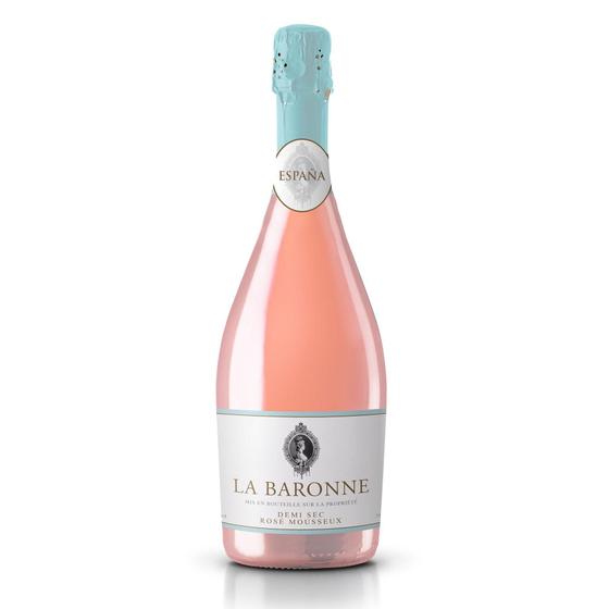 Imagem de Espumante Espanhol La Baronne Rosé - Demi Sec