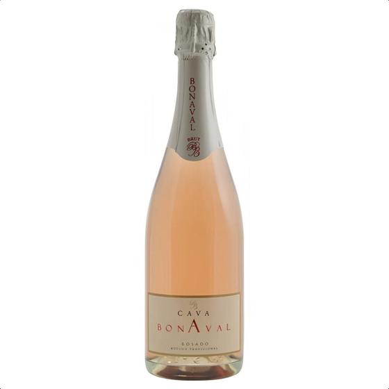 Imagem de Espumante Espanhol Rosé Cava Bonaval Rosado 750Ml