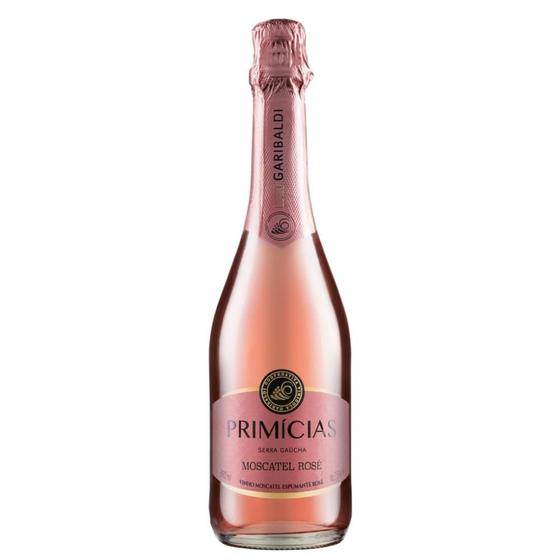 Espumante Garibaldi Primícias Moscatel Rosé 660ml
