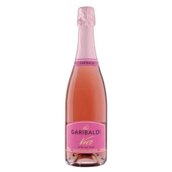 Imagem de Espumante Garibaldi Vero Rose Demi Sec 750ml