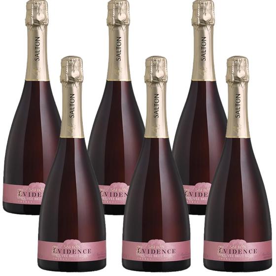 Imagem de Espumante Salton Évidence Cuvée Brut Rosé 6 x 750 ml