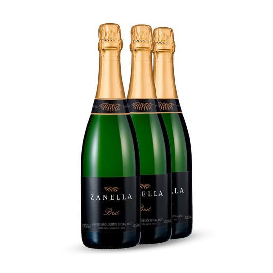 Imagem de Espumante Zanella Brut 750ml 3Un