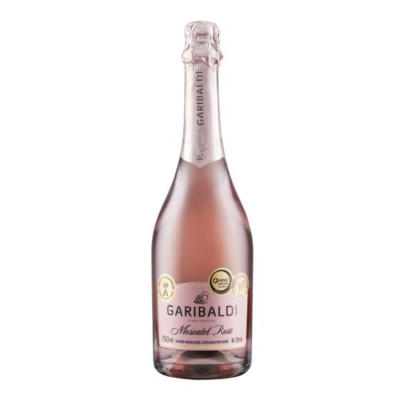 Imagem de Espumantes Garibaldi Moscatel Rosé 750 ml Caixa 06 Und