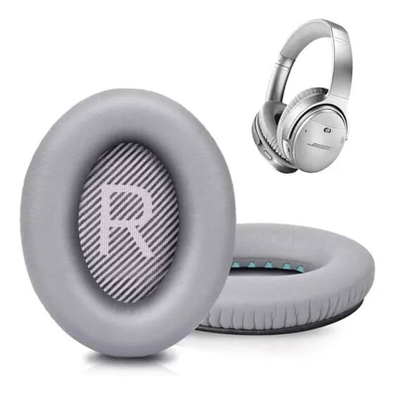 Espumas Almofadas para fone Bose Qc25 Qc35 com Manual e Espatula