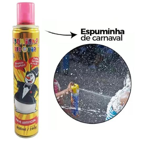 Imagem de Espuminha Da Alegria Neve Artificial 400ml Carnaval Festas