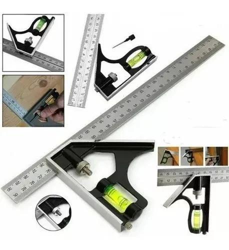 Imagem de Esquadro combinado 30cm regulavel 685085