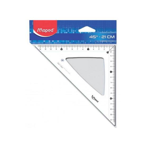 Imagem de Esquadro Essentials 45 com 21cm - Maped