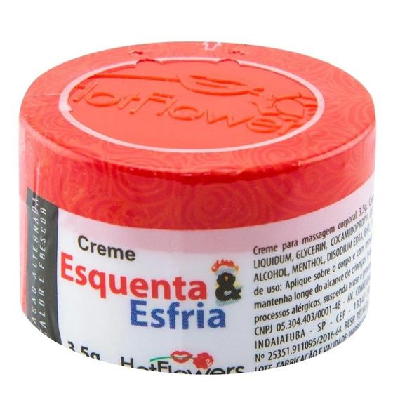 Imagem de Esquenta E Esfria Creme Funcional 3,5G Hot Flowers