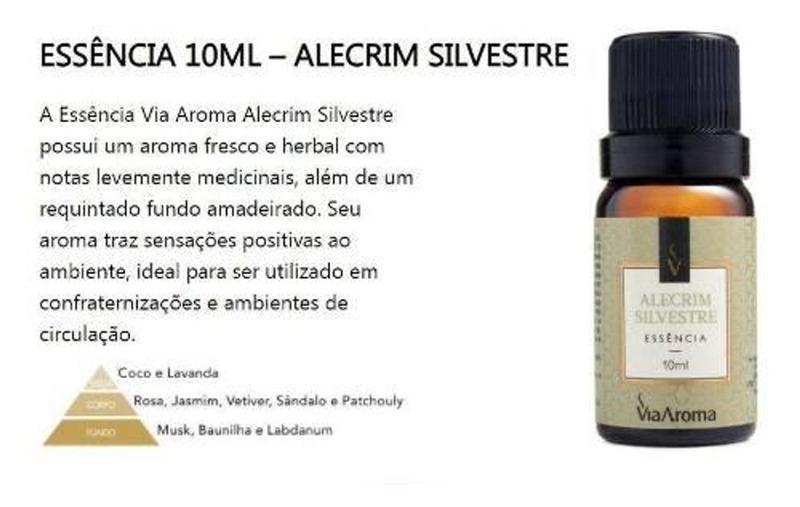 Imagem de Essência ALECRIM SILVESTRE 10 ml - Via Aroma