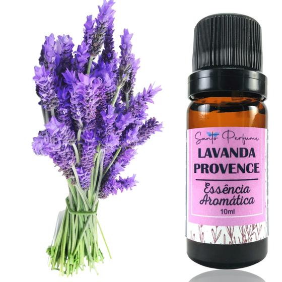 Imagem de Essência Aromática de Lavanda Provence 10ml da Santo Perfume