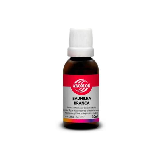 Imagem de Essência Artificial Comestível Baunilha Branca 30Ml Arcolor