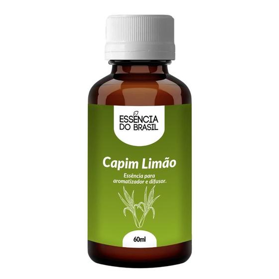 Imagem de Essência De Capim Limão 60Ml Aromatizadores Difusores Velas