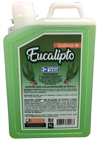 Essência Eucalipto Concentrado Para Sauna Galão De 1,0 Litro Menor preço em Essência Eucalipto Concentrado Para Sauna Galão De 1,0 Litro