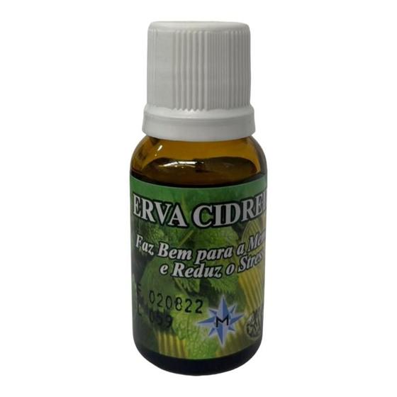 Imagem de Essência Líquida Erva Cidreira Aromatizador  Difusor 15 ml