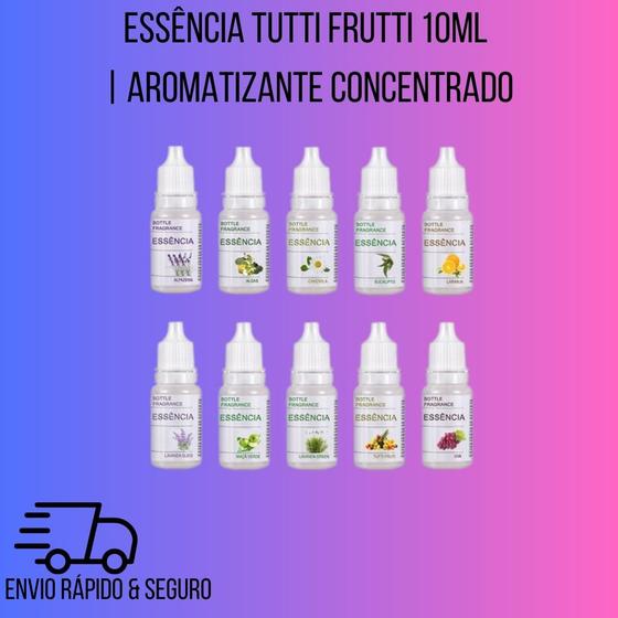 Imagem de Essência Tutti Frutti 10ml  Aromatizante Concentrado