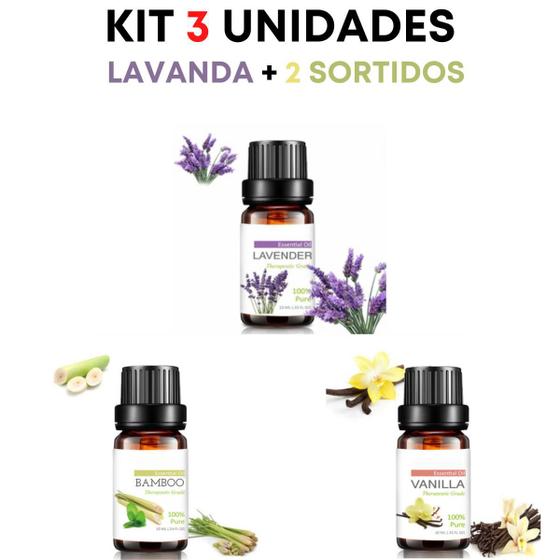 Imagem de Essências Aromáticas para Difusor Umidificador Aromatizador