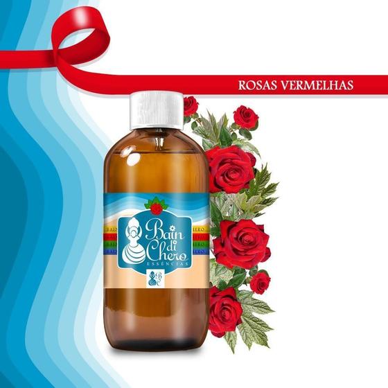 Imagem de Essencias Aromatizantes Hidrossoluveis Rosas Vermelhas 100Ml