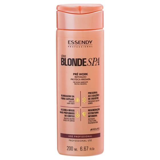 Imagem de Essendy Blonde Spa Pré Work Reposição Proteica Imediata 200ml