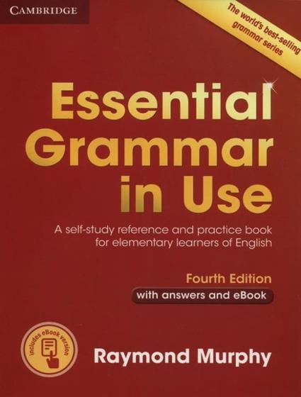 Imagem de Essential grammar in use with answers and interactive e-book - 4th ed - CAMBRIDGE UNIVERSITY