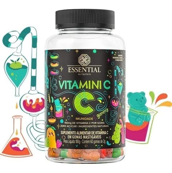 Imagem de Essential Vitamini C 180g 60 Gomas