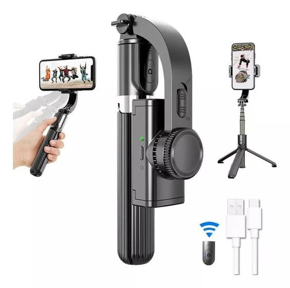 Imagem de Estabilizador Automático Para Celular Gimbal Tripé