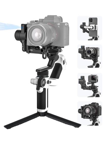 Imagem de Estabilizador Cardan FeiyuTech SCORP Mini 2 Branco para Sony A7III