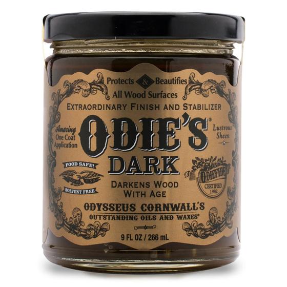 Imagem de Estabilizador de acabamento para frasco de vidro Wood ODIE'S Dark 270mL