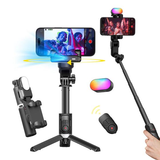 Imagem de Estabilizador de Cardan AOCHUAN M1 Pro para Smartphone - com Tripé