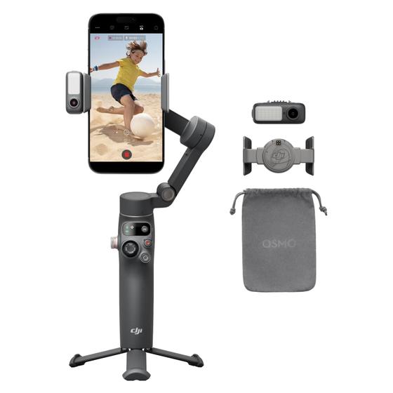 Estabilizador de cardan DJI Osmo Mobile 7P para iPhone e Android Menor preço em Estabilizador de cardan DJI Osmo Mobile 7P para iPhone e Android