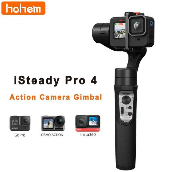 Imagem de Estabilizador Eletrônico Da Hohem Isteady Pro 4 Câmeras Ação