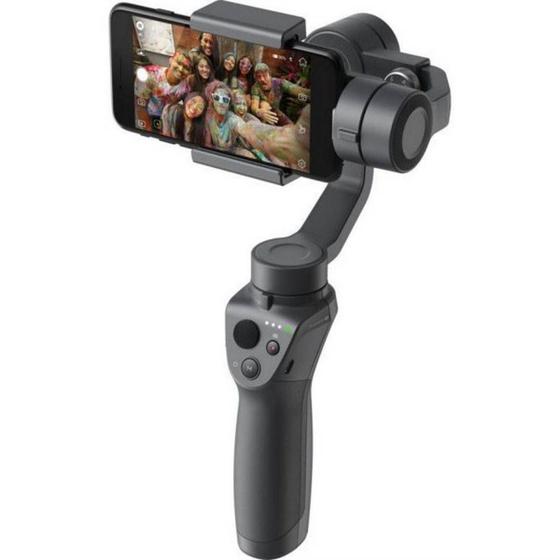 Imagem de Estabilizador gimbal dji osmo mobile 2 celular cinza espacial