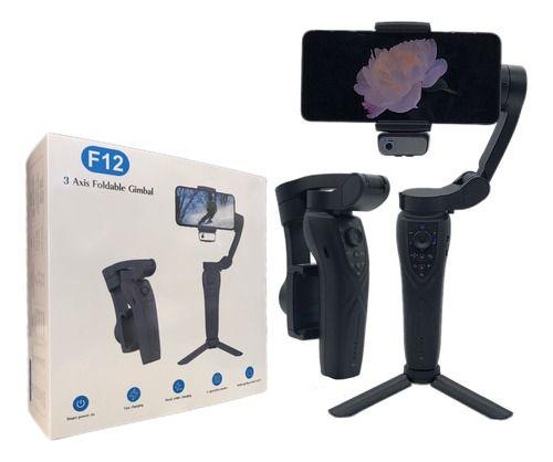 Imagem de Estabilizador Gimbal F12 3 Eixos Para Smartphones S