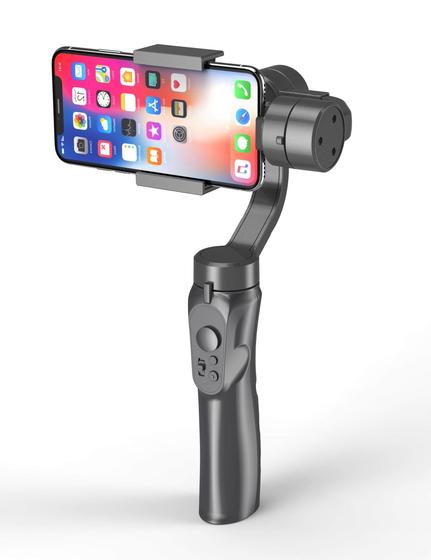 Imagem de Estabilizador Gimbal H4 3 Eixos Para Smartphone Android Ios