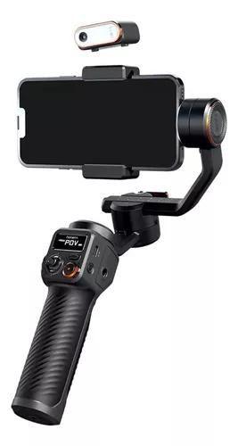 Imagem de Estabilizador Gimbal Para Smartphone Hohem Isteady M6kit 3 Eixos Com Ia 2024 Preto