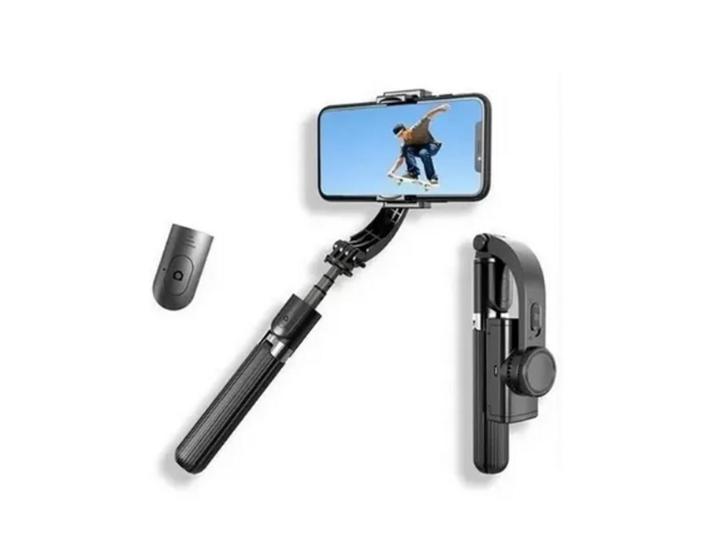 Imagem de Estabilizador Gimbal Smartphone Selfie Bluetooth C Tripé L08