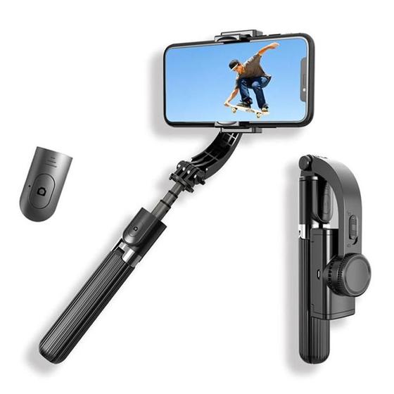 Estabilizador Para Celular Gimbal L08 Selfie 2 Eixos Menor preço em Estabilizador Para Celular Gimbal L08 Selfie 2 Eixos