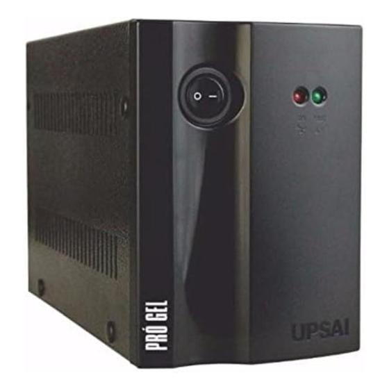 Imagem de Estabilizador Pro Gel 3 1000va 700w 220v/220v - Upsai