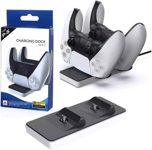 Imagem de Estação De Carregamento Base Dock P/ 2 Controles Sem Fio PS5