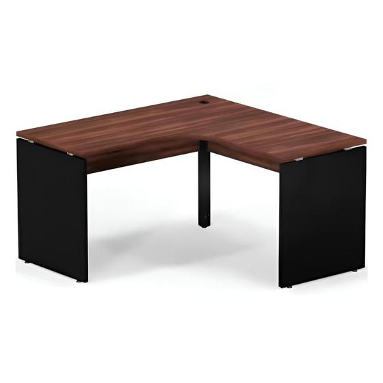 Estação De Trabalho Pe25 145X145cm Escarlate E Preto - Pandin é boa?